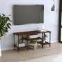 Mobile Porta TV Rovere Marrone 102x35x45,5 cm Legno Multistrato