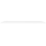 Scaffali a Parete 4 pz Bianchi 120x23,5x3,8 cm in MDF