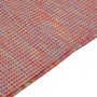 Tappeto da Esterni a Tessitura Piatta 120x170 cm Rosso