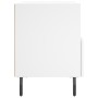 Comodini 2 pz Bianchi 40x35x47,5 cm in Legno Multistrato