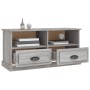 Mobile TV Grigio Sonoma 93x35,5x45 cm in Legno Multistrato