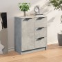 Credenza Grigio Cemento 60x30x70 cm in Legno Multistrato