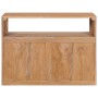 Credenza 80x30x60 cm in Legno Massello di Teak