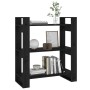 Libreria/Divisorio Bianco 80x35x91 cm Legno Massello di Pino