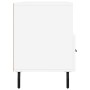 Mobile Porta TV Bianco 102x36x50 cm in Legno Multistrato