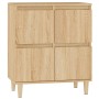 Credenza Rovere Sonoma 60x35x70 cm in Legno Multistrato