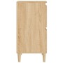 Credenza Rovere Sonoma 60x35x70 cm in Legno Multistrato