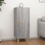 Credenza Grigio Sonoma 34,5x34x90 cm in Legno Multistrato