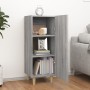 Credenza Grigio Sonoma 34,5x34x90 cm in Legno Multistrato