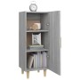 Credenza Grigio Sonoma 34,5x34x90 cm in Legno Multistrato