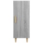 Credenza Grigio Sonoma 34,5x34x90 cm in Legno Multistrato