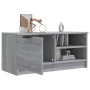 Mobile TV Grigio Sonoma 80x35x36,5 cm in Legno Multistrato