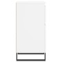 Credenze 2 pz Bianche 40x35x70 cm in Legno Multistrato