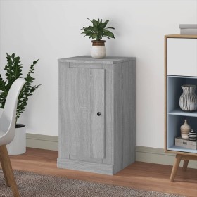 Credenza Grigio Sonoma 37,5x35,5x67,5 cm in Legno Multistrato