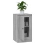 Credenza Grigio Sonoma 37,5x35,5x67,5 cm in Legno Multistrato