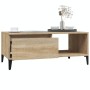 Tavolino Salotto Rovere Sonoma 90x50x36,5 cm Legno Multistrato