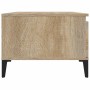 Tavolino Salotto Rovere Sonoma 90x50x36,5 cm Legno Multistrato