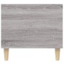 Tavolino da Salotto Grigio Sonoma 90x49x45 cm Legno Multistrato