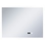 Specchio LED Bagno con Sensore Tattile e Schermo Orario 80x60cm