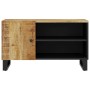 Mobile TV 80x33x46cm Legno Massello Mango e Legno Multistrato