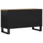 Mobile TV 80x33x46cm Legno Massello Mango e Legno Multistrato