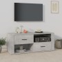 Mobile per TV Grigio Cemento 100x35x40 cm Legno Multistrato