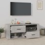 Mobile per TV Grigio Cemento 100x35x40 cm Legno Multistrato