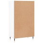 Scarpiera Bianca 60x35x105 cm in Legno Multistrato