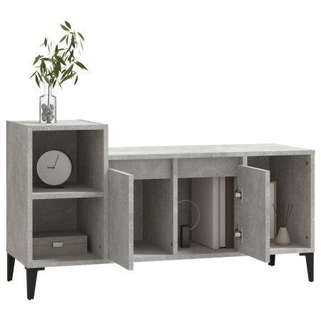 Mobile per TV Grigio Cemento 100x35x55 cm Legno Multistrato