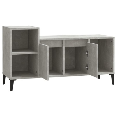 Mobile per TV Grigio Cemento 100x35x55 cm Legno Multistrato