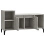 Mobile per TV Grigio Cemento 100x35x55 cm Legno Multistrato