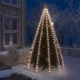 Rete di Luce per Albero di Natale 250 LED Bianco Freddo 250 cm