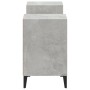 Mobile per TV Grigio Cemento 160x35x55 cm Legno Multistrato