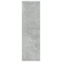 Mensola a Muro Grigio Cemento 85x16x52,5cm in Legno Multistrato