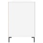 Scrivania Bianca 140x50x75 cm in Legno Multistrato