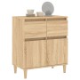 Credenza Rovere Sonoma 60x35x70 cm in Legno Multistrato