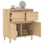 Credenza Rovere Sonoma 60x35x70 cm in Legno Multistrato