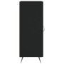 Credenza Nero 34,5x34x90 cm in Legno Multistrato