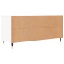 Mobile Porta TV Bianco 102x36x50 cm in Legno Multistrato