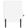 Mobile Porta TV Bianco 102x36x50 cm in Legno Multistrato