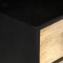 Credenza 110x33x64 cm in Legno Massello di Mango