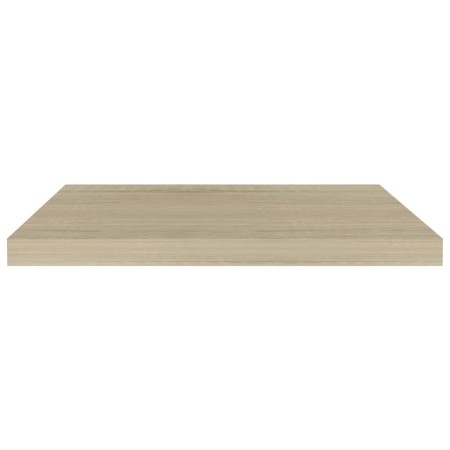 Scaffali a Parete 4 pz Rovere 60x23,5x3,8 cm in MDF