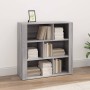 Credenza Grigio Sonoma 80x30x80 cm in Legno Multistrato