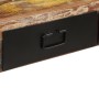 Tavolo Consolle in Legno Massello Recuperato 120x30x76 cm