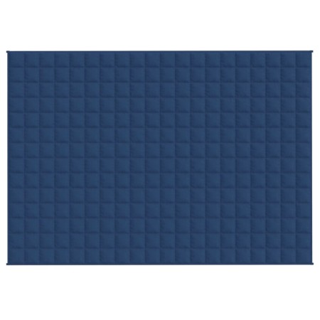 Coperta Ponderata Blu 138x200 cm 6 kg Tessuto