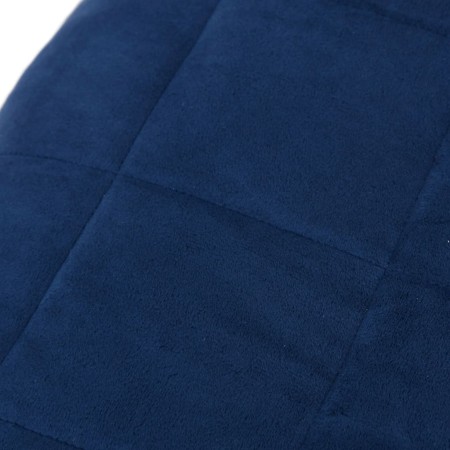 Coperta Ponderata Blu 138x200 cm 6 kg Tessuto