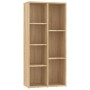 Libreria Rovere Sonoma 50x25x106 cm in Legno Multistrato