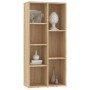 Libreria Rovere Sonoma 50x25x106 cm in Legno Multistrato