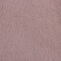 Tappeto in Pelliccia di Coniglio Finto 180x270 cm Rosa Anticato