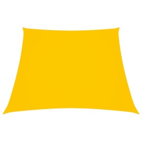 Parasole a Vela in Tela Oxford a Trapezio 2/4x3 m Giallo